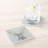 コンテンポラリースケッチ ガラスコースター (アングル)