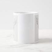 コンテンポラリースケッチ ジャンボコーヒーマグカップ (正面)