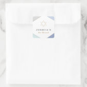 コンテンポラリーストライプバー（ユダヤ教の）バル・ミツバー スクエアシール (バッグ)