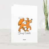 コンテンポラリーデザイングリーティングカード カード (裏面)