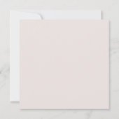 コンテンポラリーバラ18th誕生日パーティーへの招待 セーブザデート (裏面)