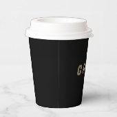 コンテンポラリーパーソナライズされた卒業 紙コップ (右)