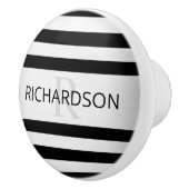 コンテンポラリーフェイクグラデーション銀ストライプ製品 セラミックノブ (右)