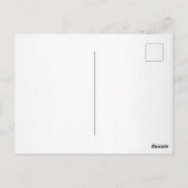 コンテンポラリーフェイクグラデーション銀ストライプ製品 ポストカード (裏面)