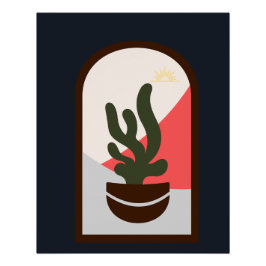 コンテンポラリーモダンクラシックBoho光沢ポスター ポスター