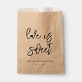 コンテンポラリーモダンブライダルシャワー フェイバーバッグ (正面)