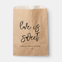 コンテンポラリーモダンブライダルシャワー フェイバーバッグ