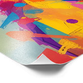 コンテンポラリーモダンポートレート女子ピンクグラス フォトプリント            (角)