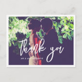 コンテンポラリーモダン結婚さん写真 ポストカード (正面)