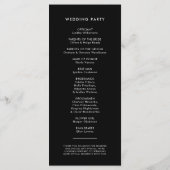 コンテンポラリーモダン黒両面スリム プログラム (裏面)