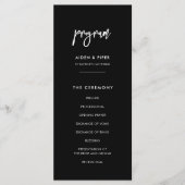 コンテンポラリーモダン黒両面スリム プログラム (正面)