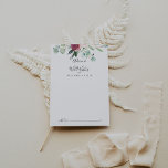 コンテンポラリーユーカリフローラ結婚の願い アドバイスカード<br><div class="desc">このコンテンポラリーユーカリフローラの結婚願い事アドバイスカードはにシンプル最適結婚である。このデザインは、水色の紫、赤面、ボルド、緑のユーカリ葉スの美しいと共に楽しい牡丹インスパイアを備え芸術的ている。これらのカードはs、結婚ブライダルシャワー、ベビーシャワー、卒業式パーティーなどに最適だ。新郎新婦の名前、両親または卒業生の名前でカードをパーソナライズ。</div>