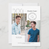 コンテンポラリー卒業発表 案内状 (正面)