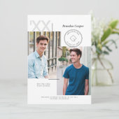 コンテンポラリー卒業発表 案内状 (スタンド正面)