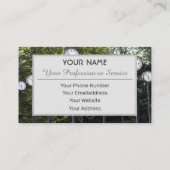 コンテンポラリー名刺及び職業 名刺 (裏面)