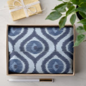 コンテンポラリー図形の青い影の切り離し 薄葉紙 (ギフト)