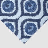 コンテンポラリー図形の青い影の切り離し 薄葉紙 (詳細)