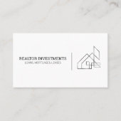 コンテンポラリー実在ロゴデザイン 名刺 (正面)