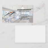 コンテンポラリー実在Estate Logo | キッモダンチン 名刺 (正面/裏面)