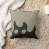 : コンテンポラリー抽象デザイン角枕 クッション (ブランケット)