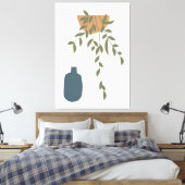 コンテンポラリー抽象芸術ウォールアート キャンバスプリント (インサイチュ (寝室))