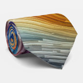 コンテンポラリー抽象芸術旋回スペクトル ネクタイ (ロール)