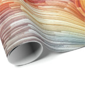 コンテンポラリー抽象芸術旋回スペクトル ラッピングペーパー (ロールコーナー)