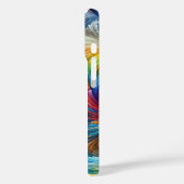 コンテンポラリー抽象芸術旋回スペクトル Case-Mate iPhoneケース (裏面 / 左)