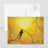 コンテンポラリー抽象芸術絵画デザイン ポストカード (正面/裏面)