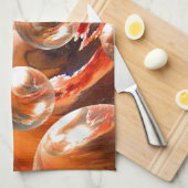 コンテンポラリー抽象芸術 キッチンタオル (四つ折り)