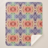 コンテンポラリー抽象芸術 シェルパブランケット (正面)