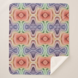 コンテンポラリー抽象芸術 シェルパブランケット