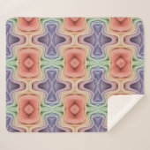 コンテンポラリー抽象芸術 シェルパブランケット (正面(横))