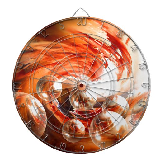 コンテンポラリー抽象芸術 ダーツボード (正面)