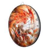 コンテンポラリー抽象芸術 ダーツボード (正面右)