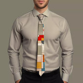 コンテンポラリー抽象芸術 ネクタイ