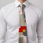 コンテンポラリー抽象芸術 ネクタイ