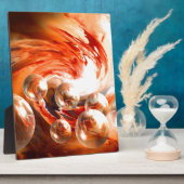 コンテンポラリー抽象芸術 フォトプラーク (側面)