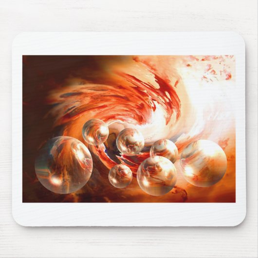 コンテンポラリー抽象芸術 マウスパッド (正面)