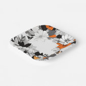 コンテンポラリー白オ結婚レンジ ペーパープレート (傾斜あり)