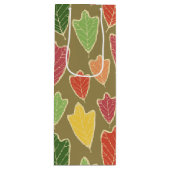 コンテンポラリー紅葉パターンワイン抱き枕 ワインギフトバッグ (正面)