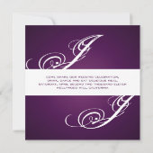 +コンテンポラリー級/プラム+黒 招待状 (裏面)