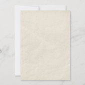 コンテンポラリー結婚式招待状 招待状 (裏面)