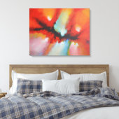 コンテンポラリー絵画モダン抽象芸術 キャンバスプリント (インサイチュ (寝室))