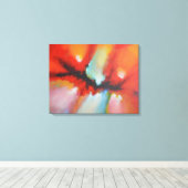 コンテンポラリー絵画モダン抽象芸術 キャンバスプリント (インサイチュ (ウッドフロア))