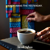 コンテンポラリー色の数々の抽象芸術織1 バスタオルセット