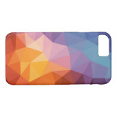 コンテンポラリー虹彩三角形 Case-Mate iPhoneケース (裏面(横))