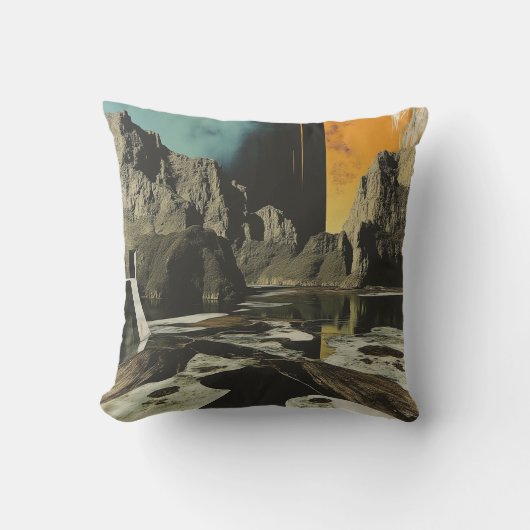 コンテンポラリー術 クッション (正面)