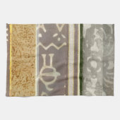 コンテンポラリー部族パタ絵画ーン キッチンタオル (横)