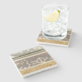 コンテンポラリー部族パタ絵画ーン ストーンコースター (横)